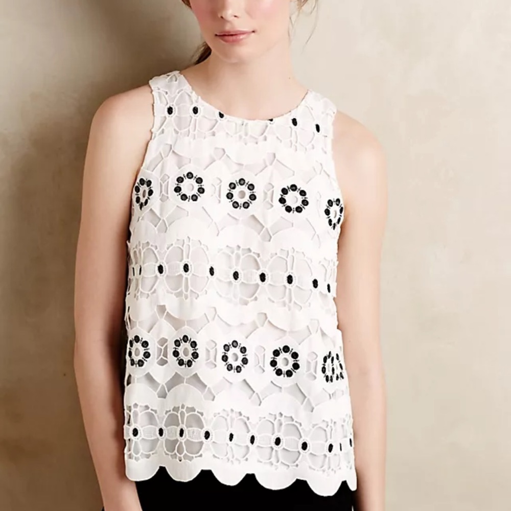 Anthropologie Walina Lace Top